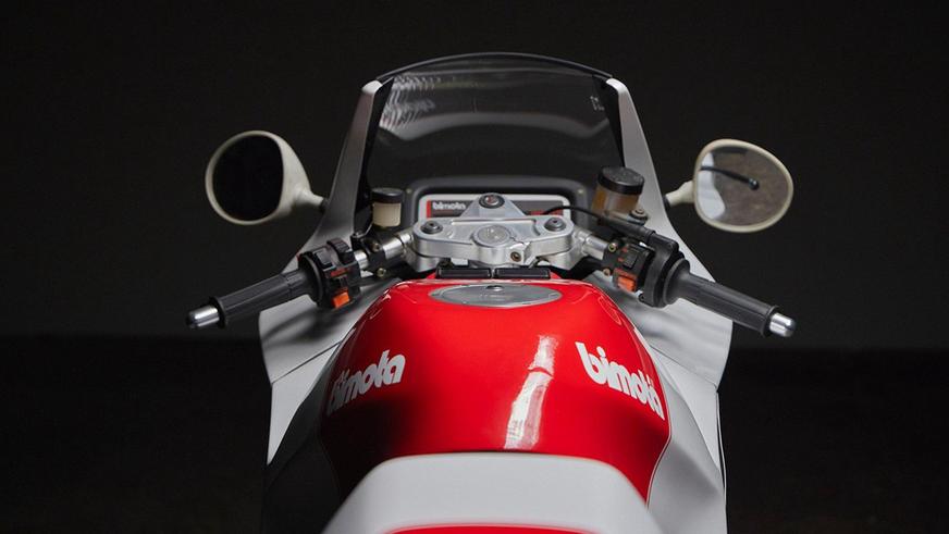 Абсолютно новый Bimota Tesi 1D 1991 года выпуска нашли в США