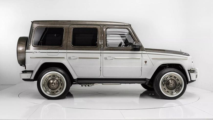 Сверхдорогой «Гелендваген» окрасили алмазной пылью