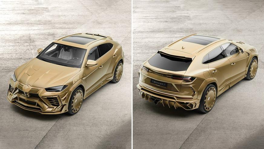 Очередной Lamborghini&nbsp;Urus в&nbsp;обработке Mansory