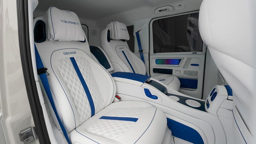 Новый G-Class от Mansory: бортовые редукторы и 850 сил