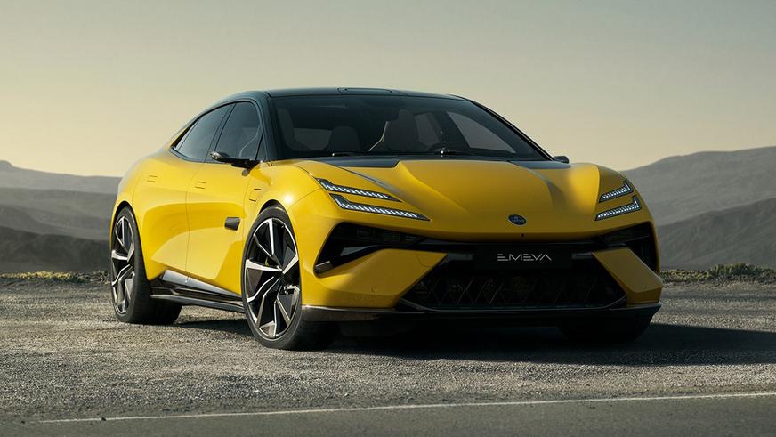 У Lotus появился флагманский 918-сильный седан на батарейках