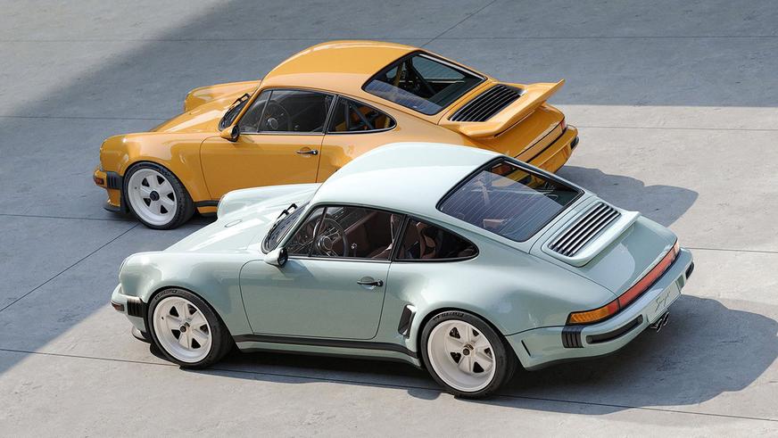 Новый Porsche 911 от Singer получил выдвижные противотуманки