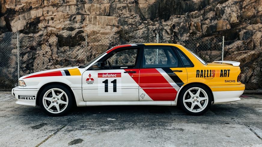 На аукционе продают Mitsubishi Galant VR-4 – предка Lancer Evo