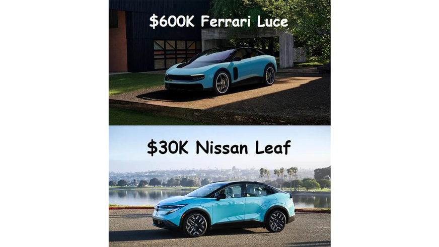 Первый электромобиль Ferrari стал героем мемов и объектом критики