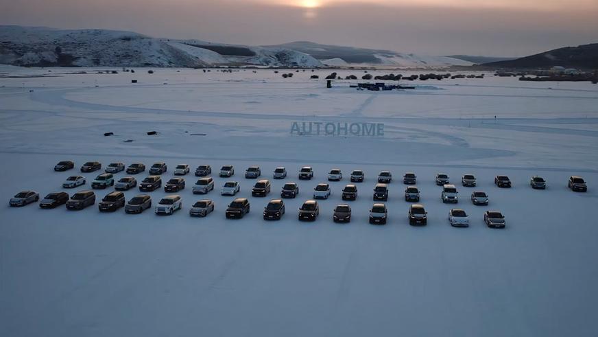 Массовый зимний тест запаса хода провели в Китае