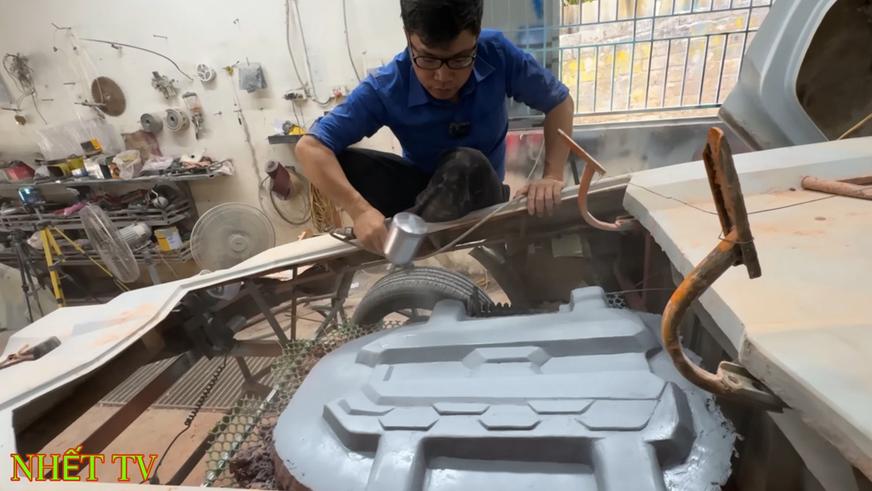Реплику Lamborghini из старого Nissan создали во Вьетнаме