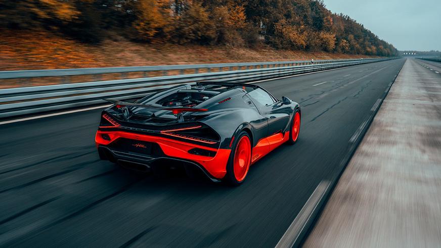 Bugatti Mistral стал самым быстрым родстером в мире