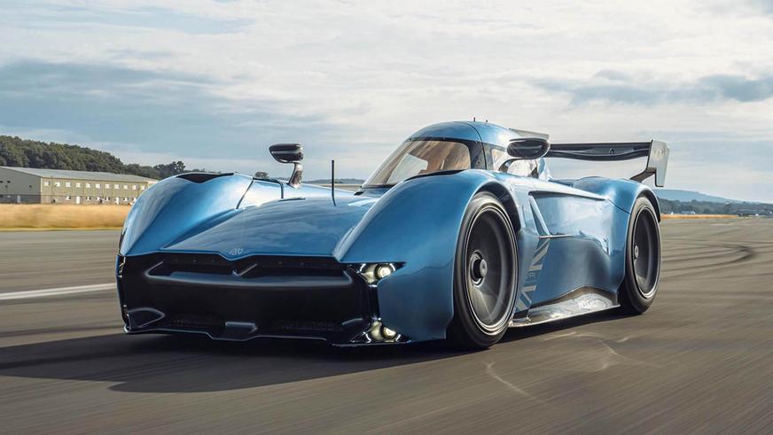 McMurtry Spéirling прошёл трассу Top Gear быстрее болида F1