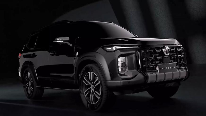 Марка MG показала флагманский рамник Majestor