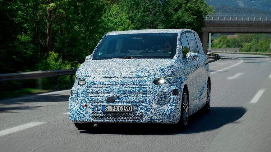 Mercedes-Benz испытала электрические вэны в Альпах