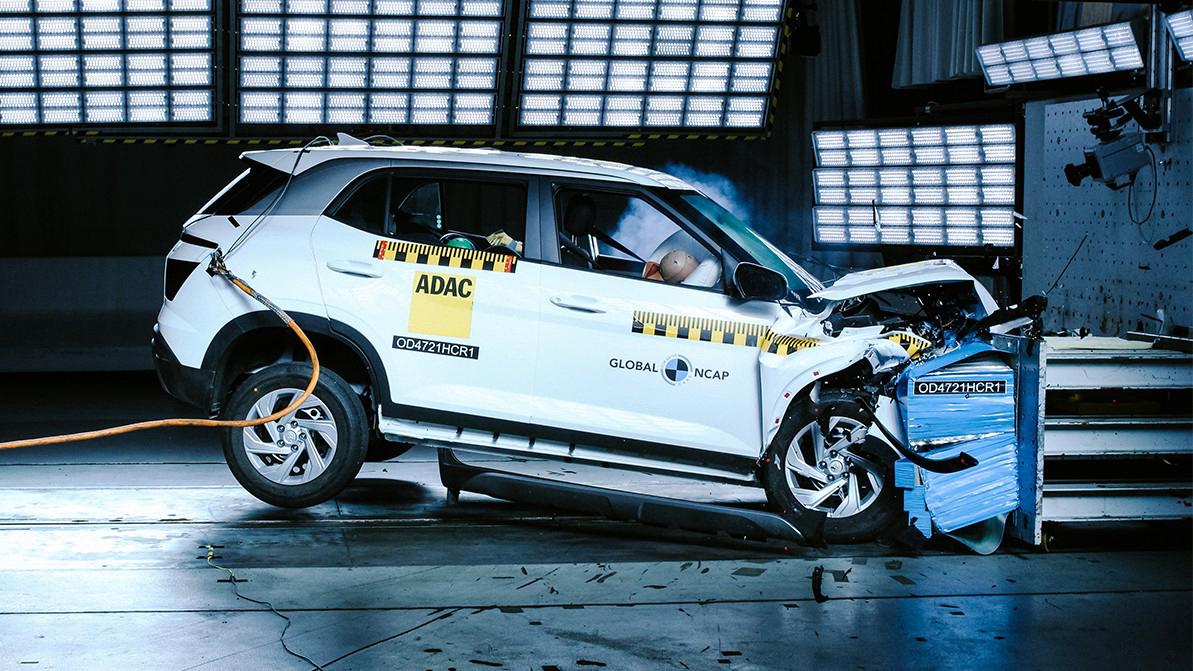 Второе поколение Hyundai Creta получило три звезды за безопасность