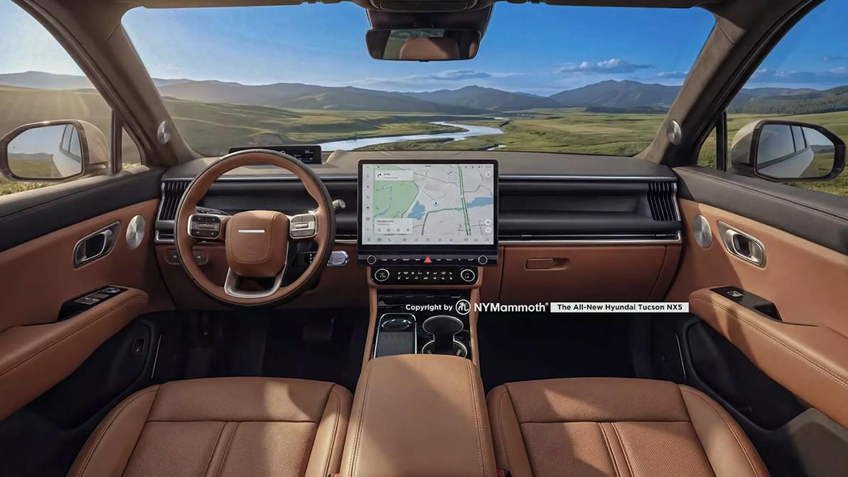 Каким может быть интерьер нового Hyundai Tucson