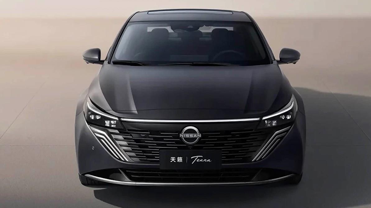 Первые фото обновлённой Nissan Teana для Китая