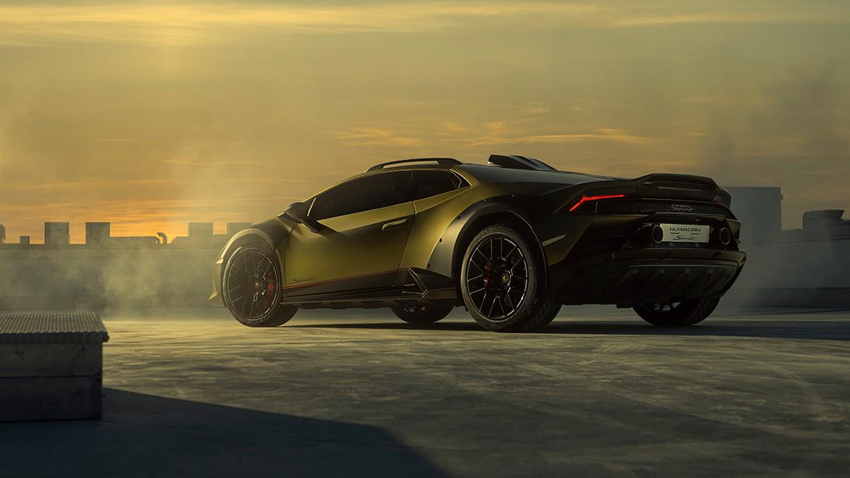 Lamborghini рассекретила облик внедорожного Huracan