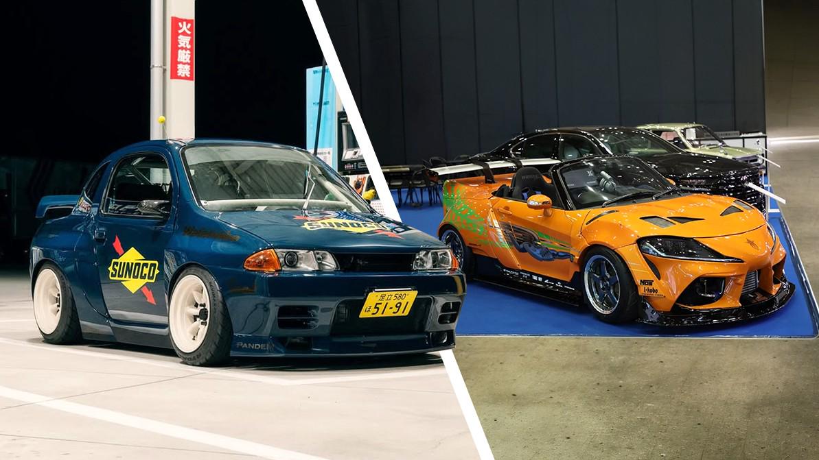 Фото дня: особые Supra и GT-R для тесных улиц