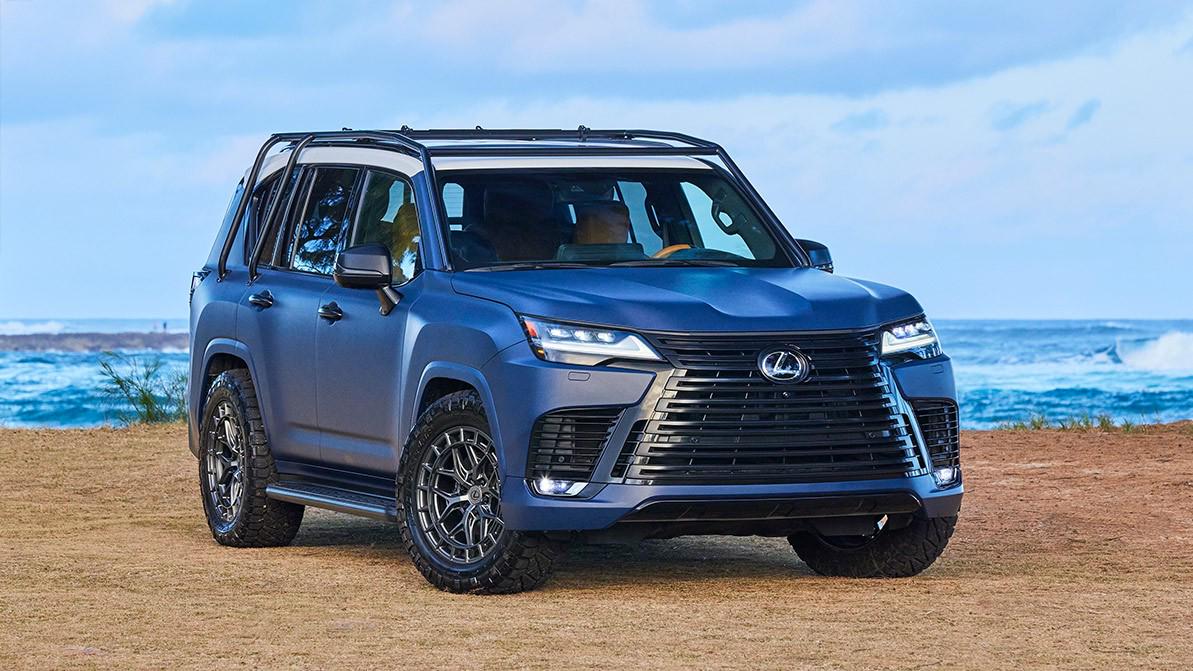 Внедорожник Lexus LX подготовили для сёрфинга
