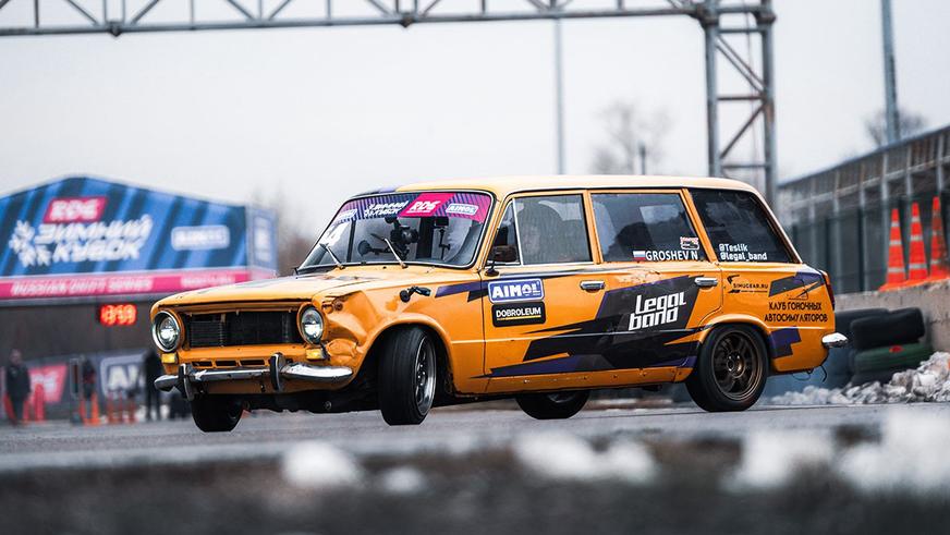 Пётр Бородин стал третьим в Зимнем кубке РДС по дрифту