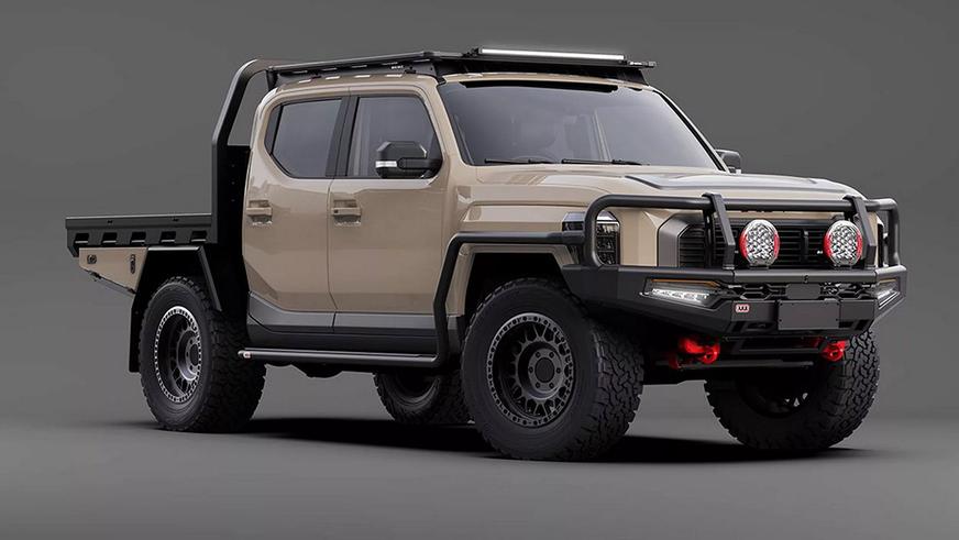 ARB уже готовит тюнинг для Kia Tasman ARB уже готовит тюнинг для Kia Tasman