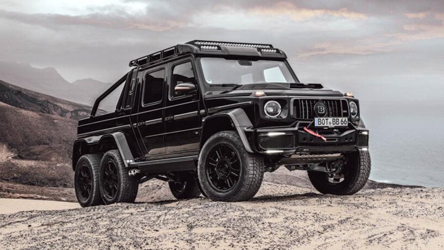 Шестиколёсный «Гелендваген» от Brabus оценили в 1.4 млн евро