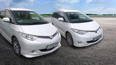 Армения нөмірін таққан «егіз» Toyota Estima ұсталды