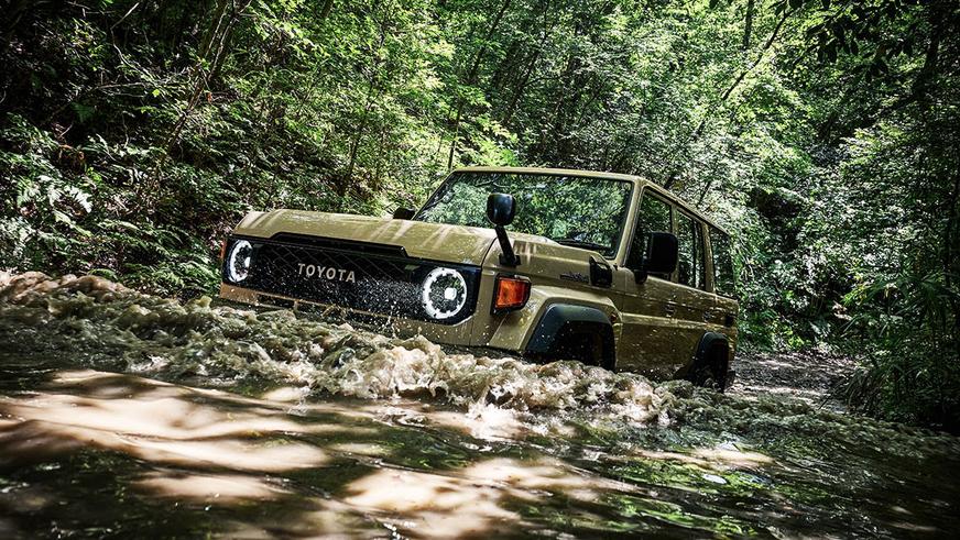 Объявлены японские цены на обновлённый Land Cruiser 70