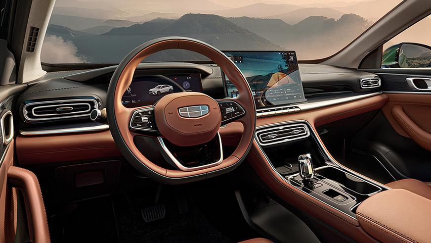 Рассекречен салон нового Geely Emgrand