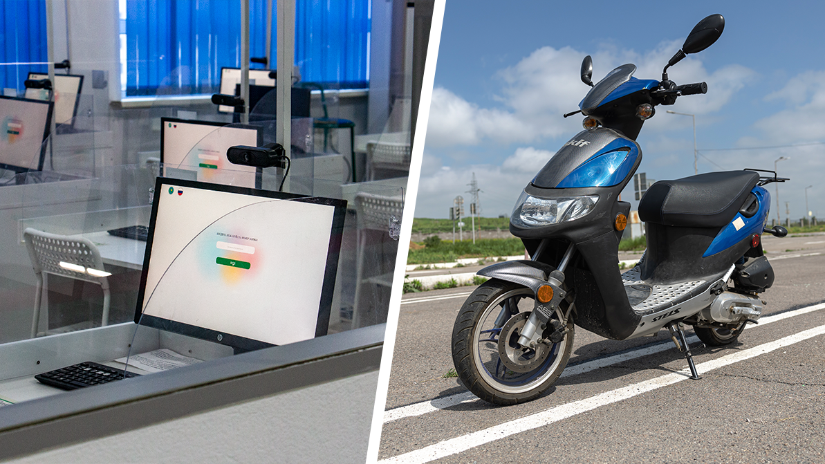 Мопедші болғысы келгендердің жартысы теориялық емтиханнан өте алмады