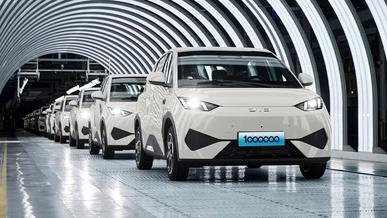 Продажи BYD Seagull перевалили за миллион единиц