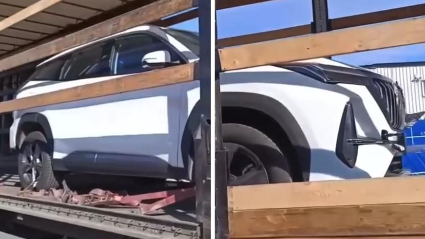 Возрождённая «Волга» попала на видео