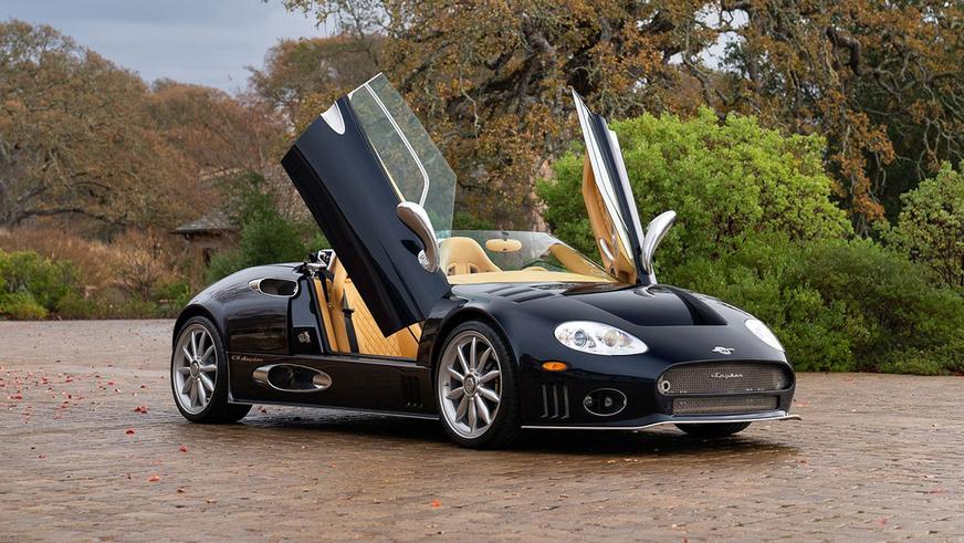 Очень редкий спорткар Spyker из Голландии уйдёт с молотка