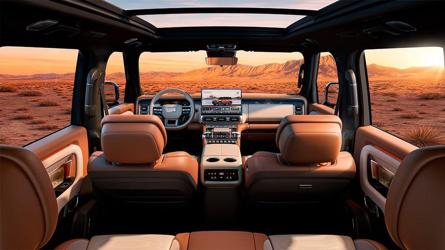 Внедорожник Geely Galaxy Cruiser 700 в Китае оценили от 13.3 млн тг