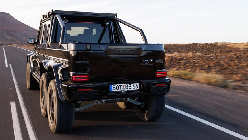 Brabus превратила &laquo;Гелендваген&raquo; в&nbsp;шестиколёсный пикап. Дважды