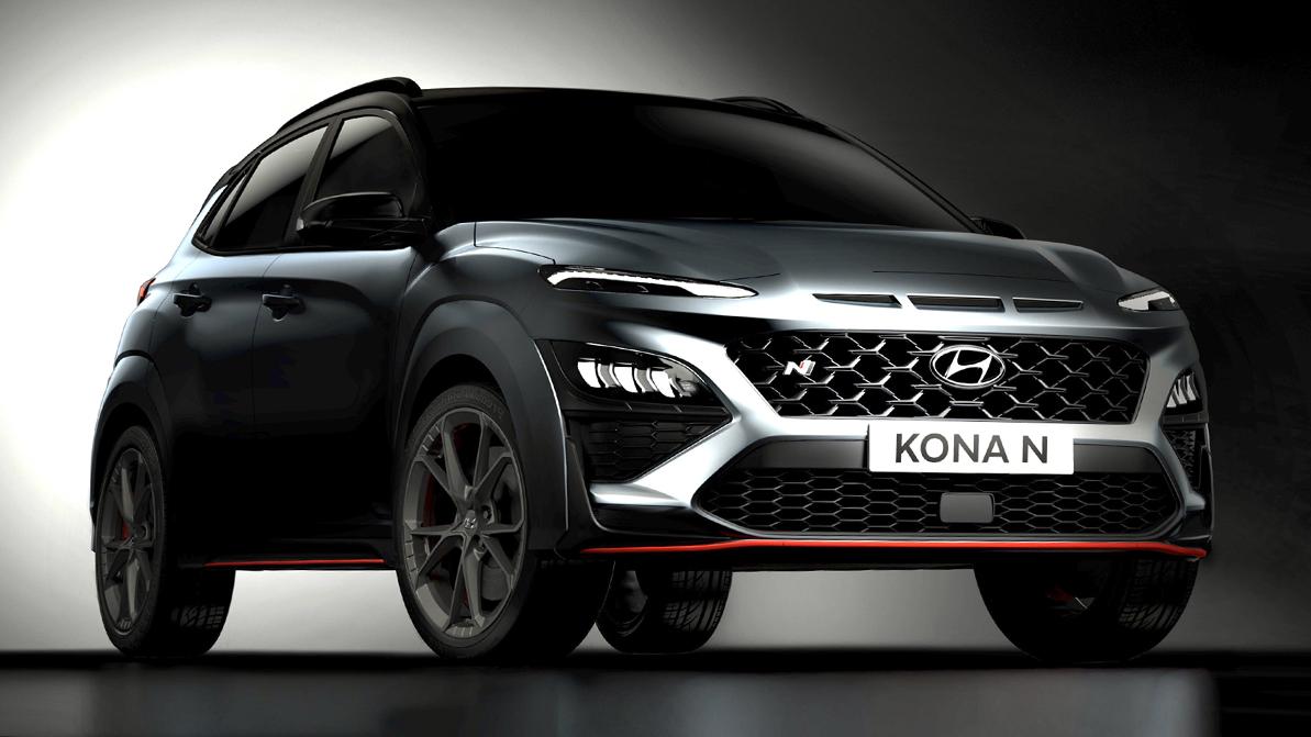 Спорткроссовер Hyundai Kona N выглядит так