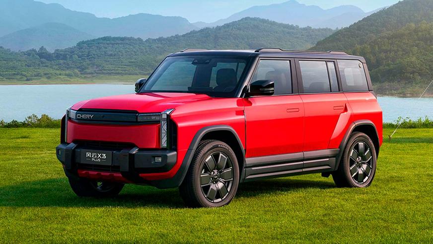 Chery показала два недорогих электрокроссовера из линейки Fulwin