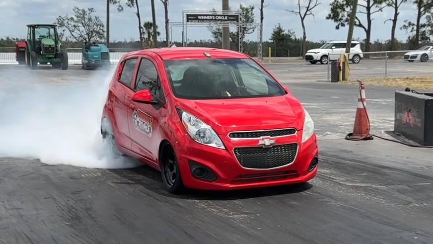 В США построили самый быстрый в мире Chevrolet Spark