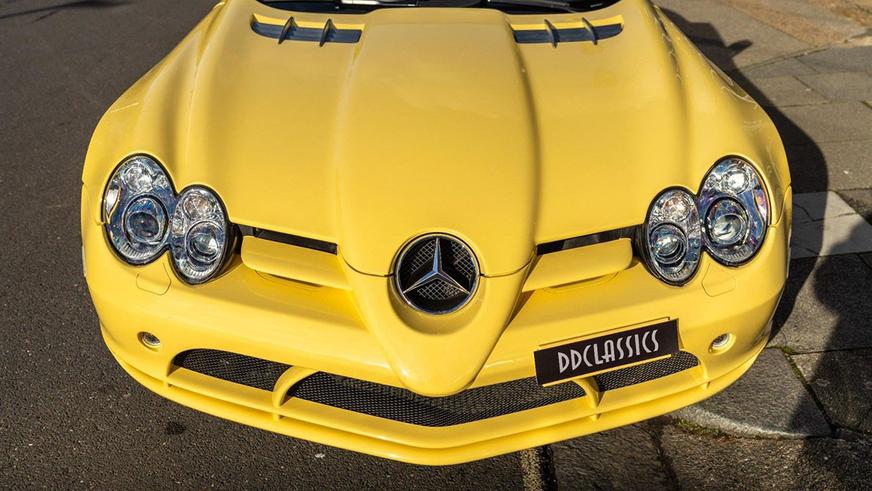На продажу выставили уникальный Mercedes-Benz SLR McLaren. Он жёлтый!