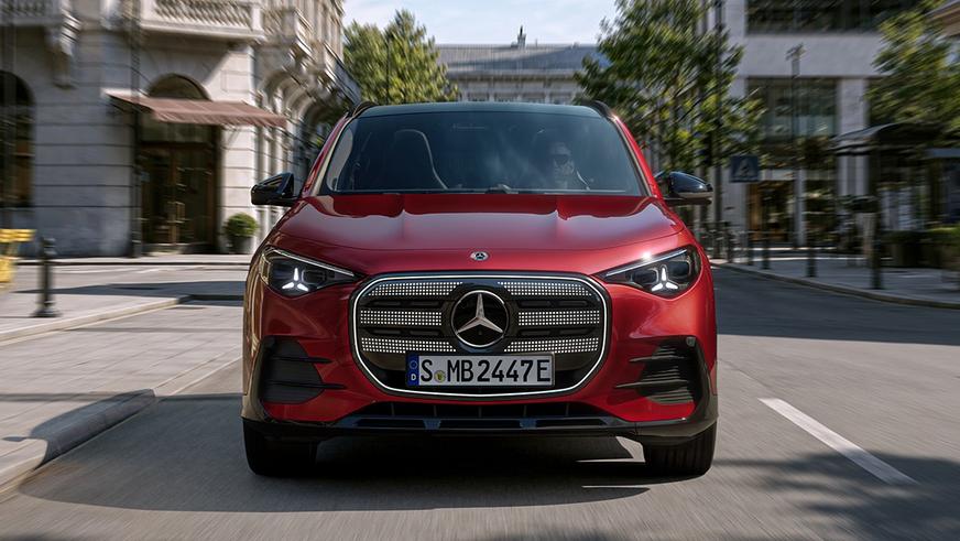 Mercedes-Benz GLA перешёл на электротягу
