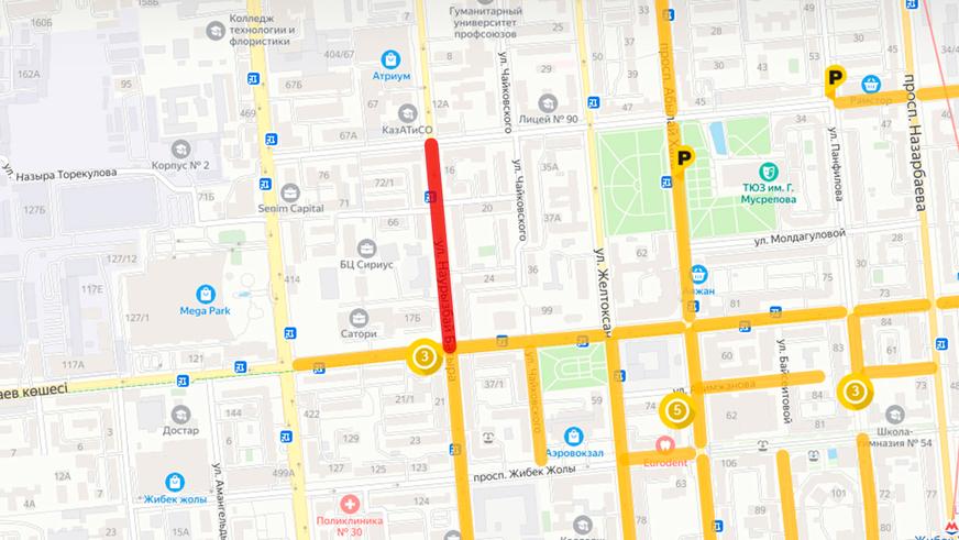 Новые участки платной парковки заработают в Алматы 22 июля