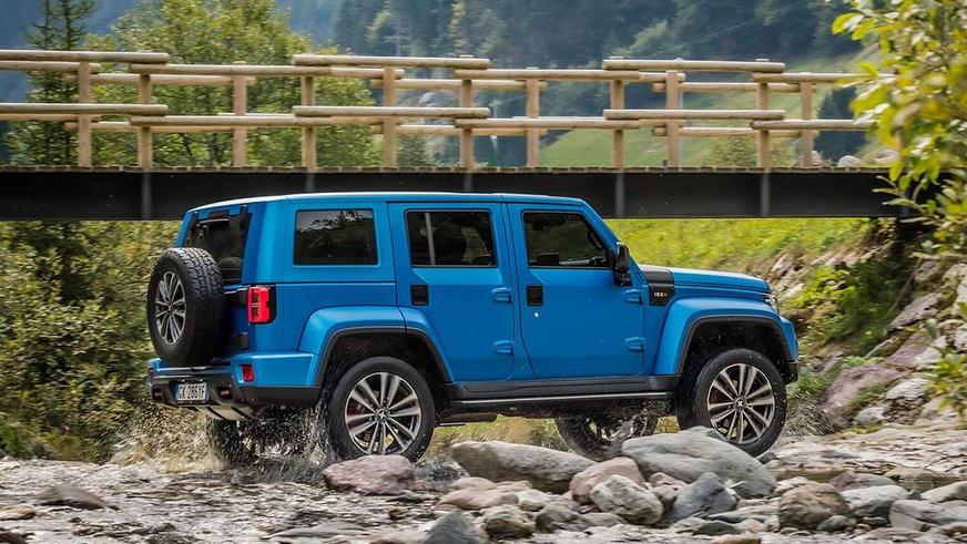 Итальянцы превратили китайский джип в Ickx K2