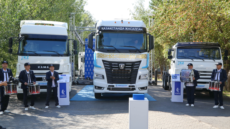 Новый KAMAZ казахстанской сборки презентовали в Нур-Султане