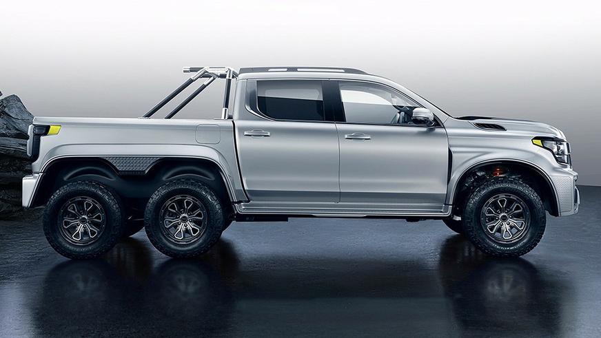 Шестиколёсный CyberP!ckup от Great Wall прибыл в Шанхай