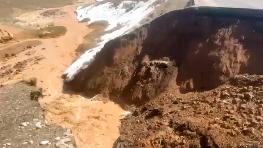 Трассу Кеген – Нарынкол размыло талыми водами