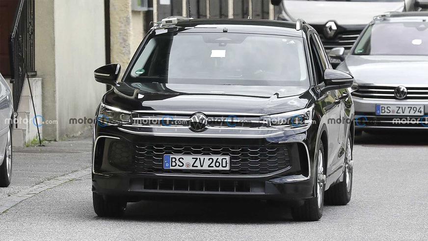 Новый VW Tiguan выехал на испытания