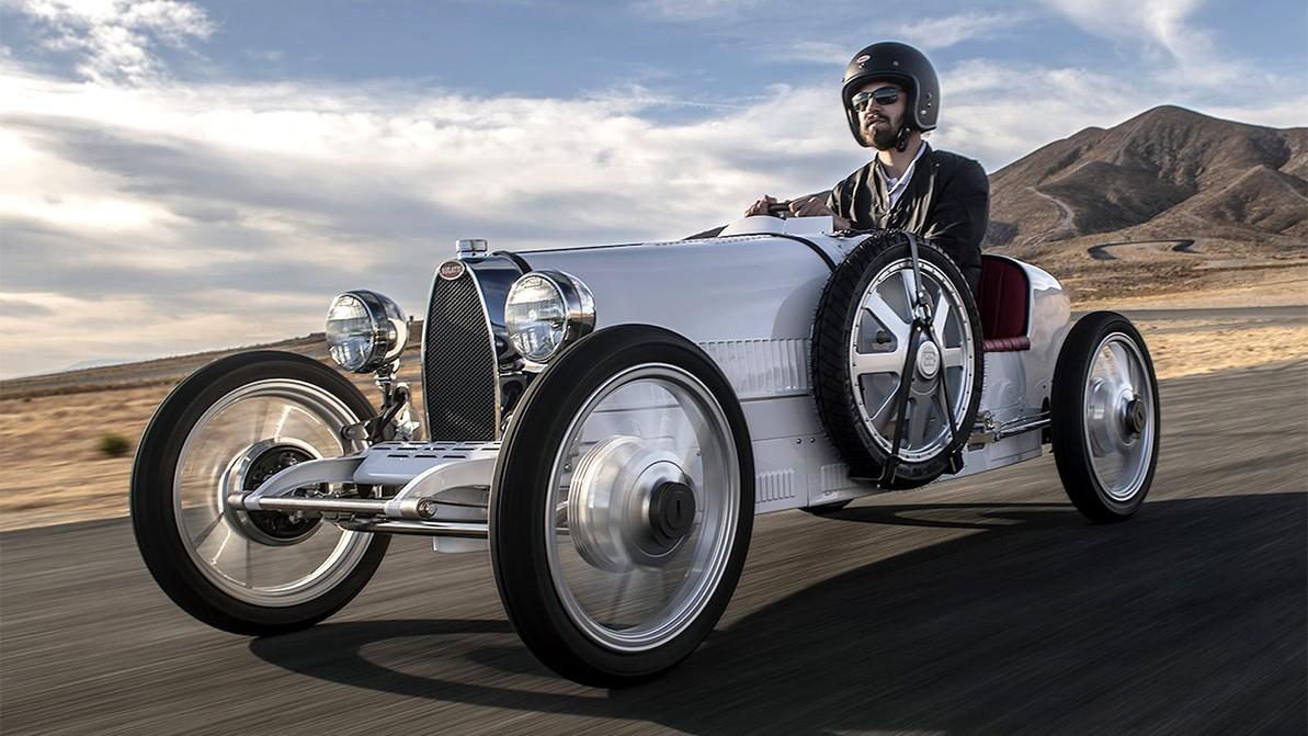Три заезда на детском Bugatti оценили в 6 тысяч долларов