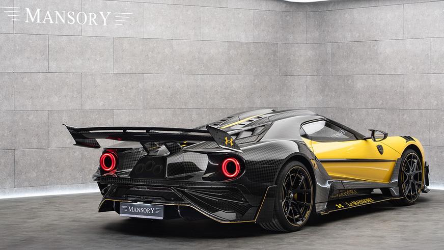 Ателье Mansory и марка спортивной одежды создали экстремальный Ford GT