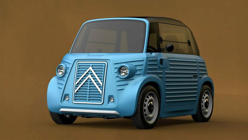 Citroën Ami состарили в фирменном стиле