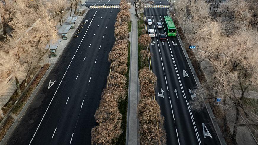 BRT на Желтоксан: как ездить по улице с изменённой разметкой и новыми знаками