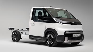 Электрический Kia PV5 стал доступен в виде голого шасси