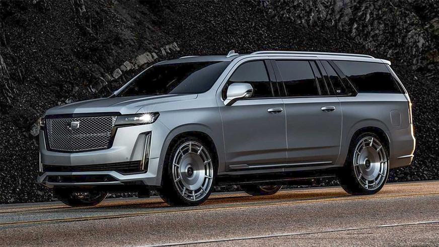 Cadillac Escalade, изготовленный для Ким Кардашьян