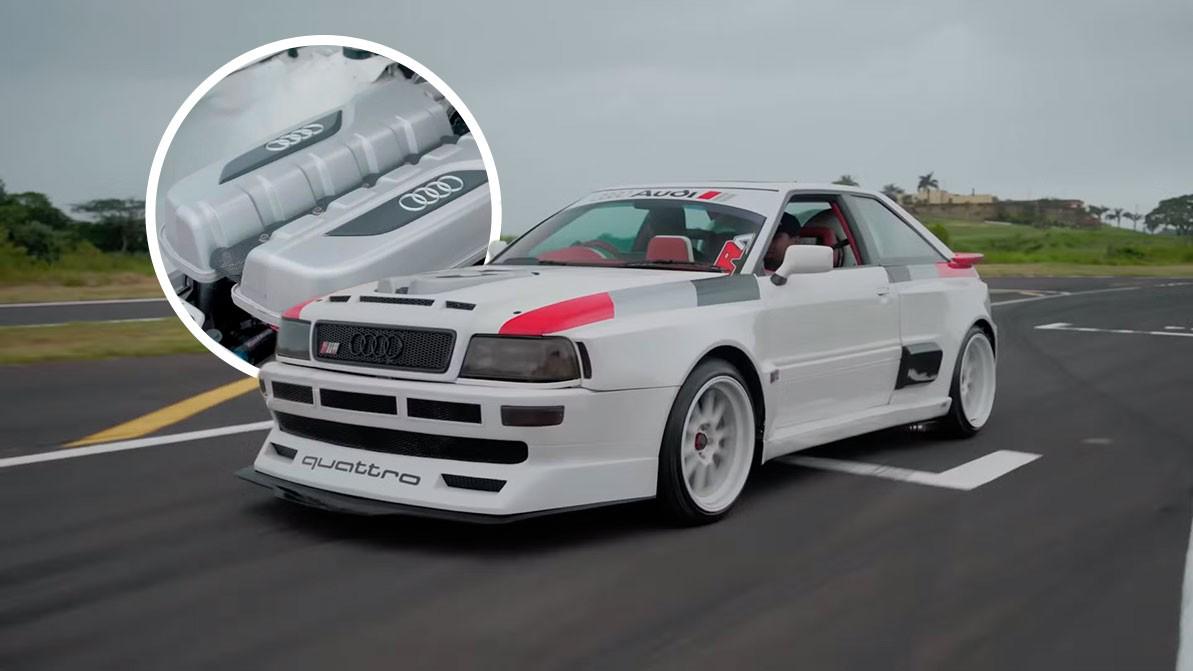 Уникальный Audi S2 с V10 построили в ЮАР